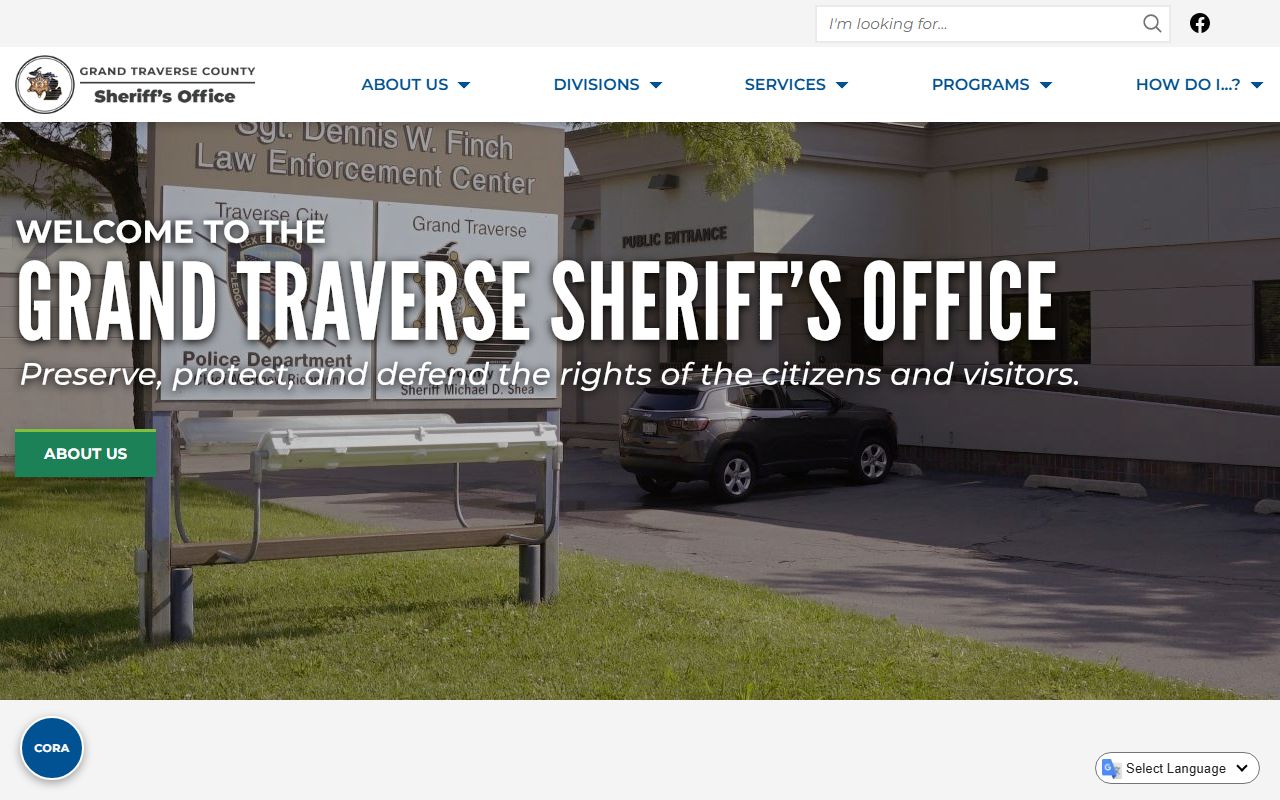 Grand Traverse County court dockets sheriff office custody page